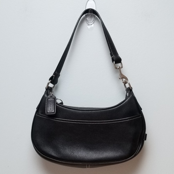 Coach Handbags - COACH | BLACK MINIBAG, SILVER HARDWARE Coach Handbags - COACH | BLACK MINIBAG, SILVER HARDWARE
